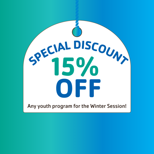 Special Discount For Winter Programs!