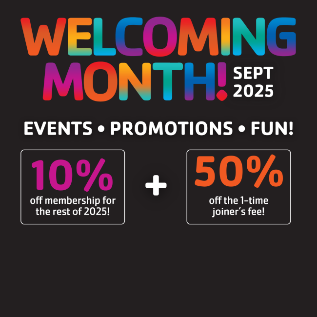 Join Us For Welcoming Month Fun!