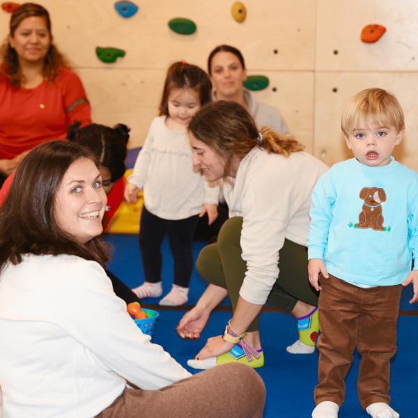 a group of people in a room image