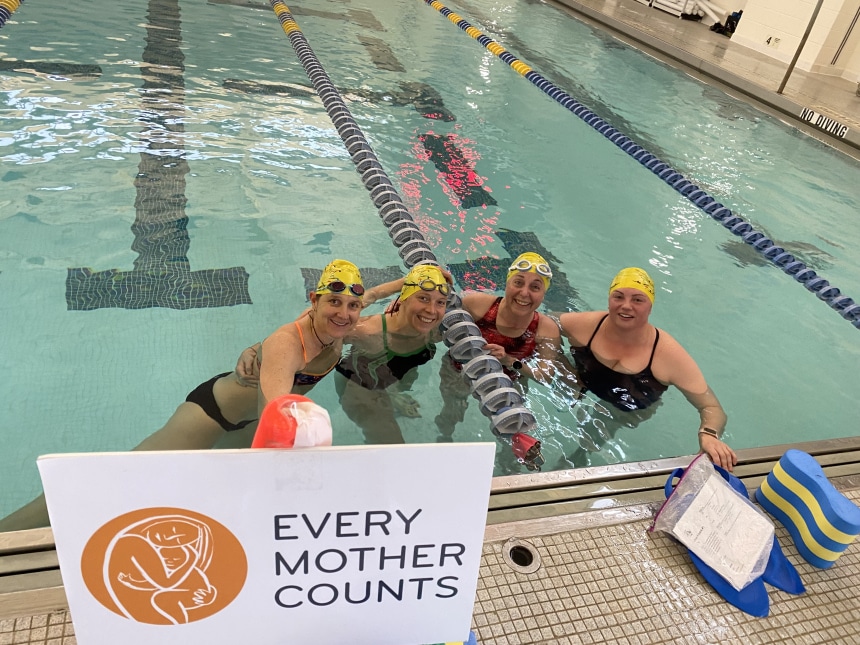 Every Mother Counts Annual Mothers Day Swim Event