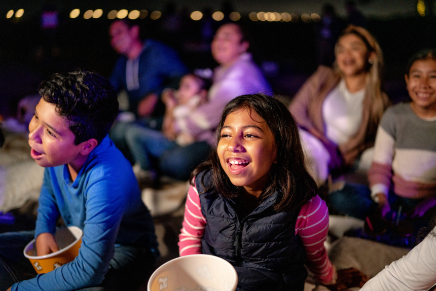 Family Outdoor Movie Night